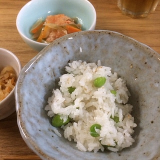 枝豆しらすごはん